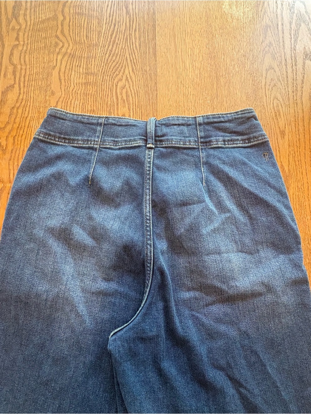 Pilcro Anthropologie high rise Wide Leg or flare jeans Size 30 30.5”inseam - Picture 10 of 13